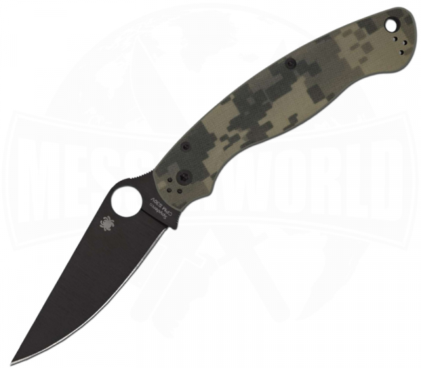 Spyderco Military 2 G10 Camo/Black Blade C36GPCMOBK2