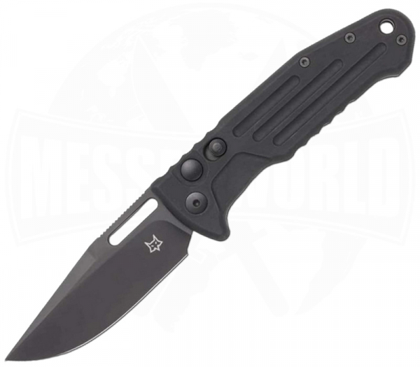 FOX KNIVES Smarty Clippoint All Black - Cooles EDC Taschenmesser