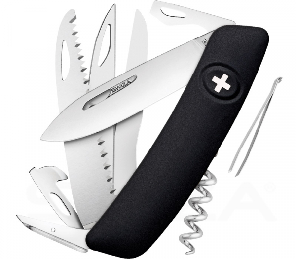 Swiza multifunction knife with 13 functions