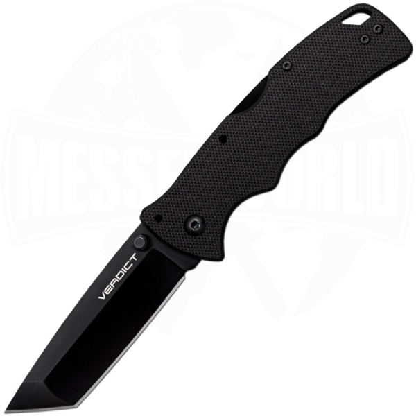 Cold Steel Verdict G10 Tanto All Black Arbeitsmesser