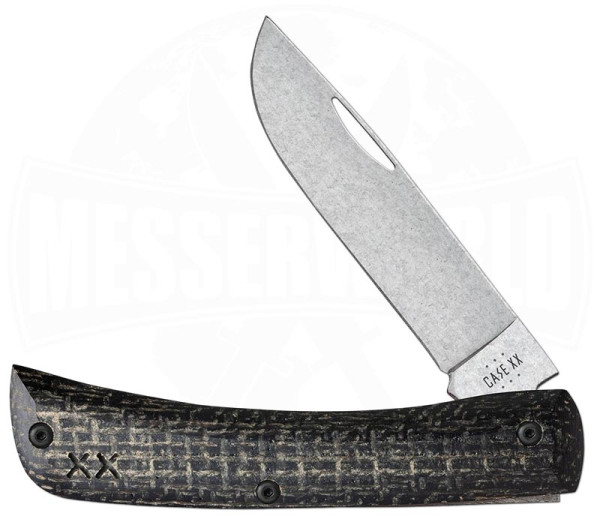Case Knives S35VN Black Burlap Sod Buster® Jr