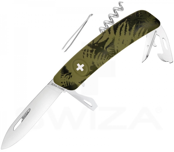 SWIZA C03 SILVA GREEN Schweizer Messer