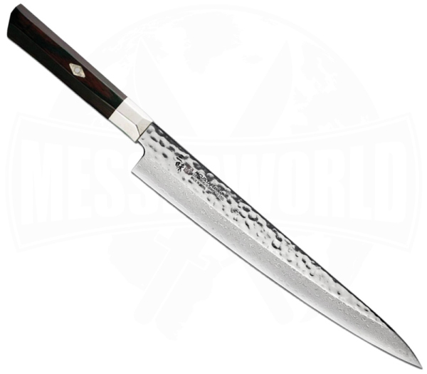 Mcusta Zanmai Supreme Hammered Sujihiki 27 cm