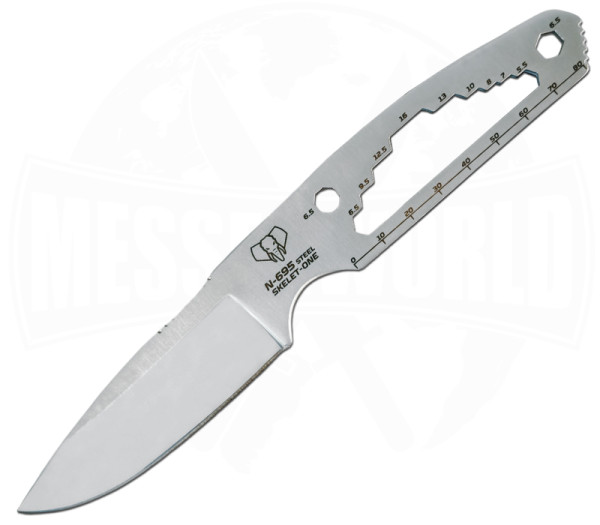 Cudeman Skelet-One 207-H Ganzstahlmesser