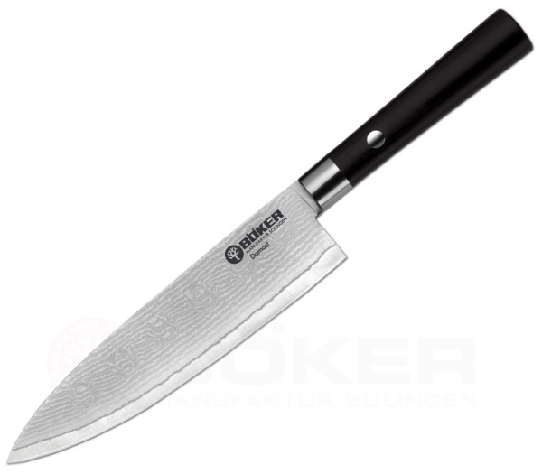 Damast Black Chef´s Knife Small