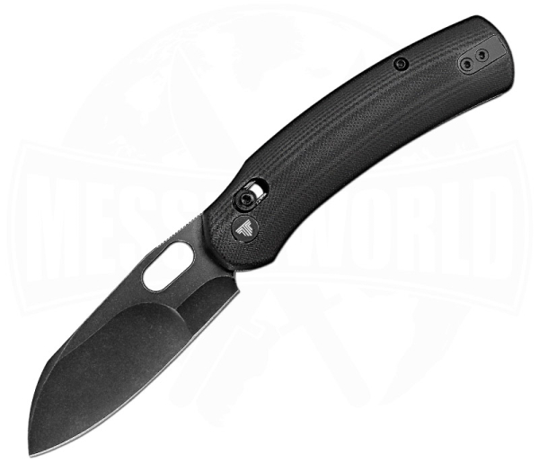 Trivisa Knives Lamb 03B mit schwarzer N690 Sheep-Foot-Klinge, G10-Griff und Crossbar Lock