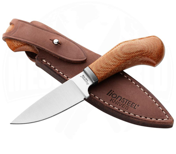 LionSteel Willy Micarta Natural