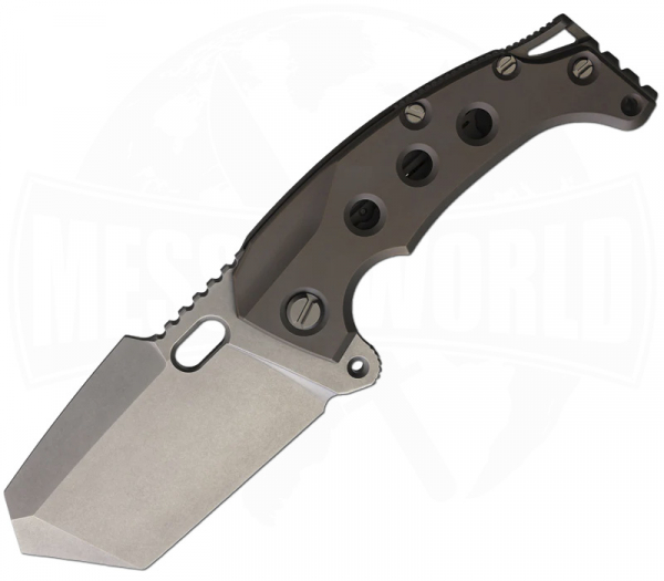 PMP Knives Titano Bronze - Solid Titanium Framelock Folder