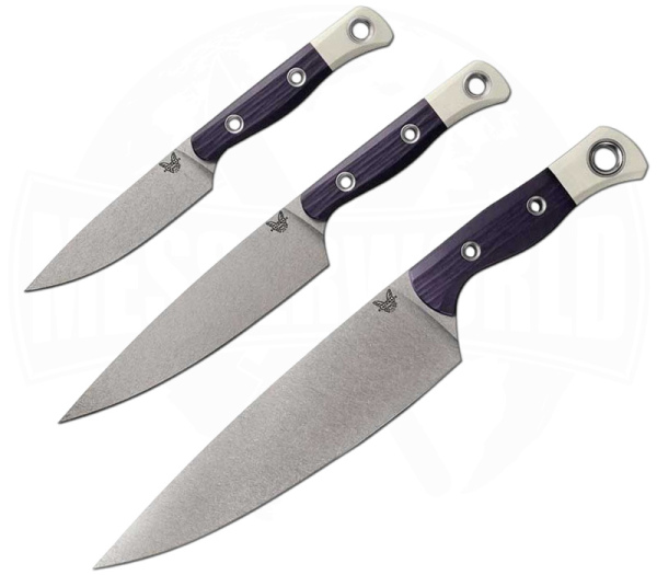 Benchmade 3-Piece Kitchen Knife Set CPM-154