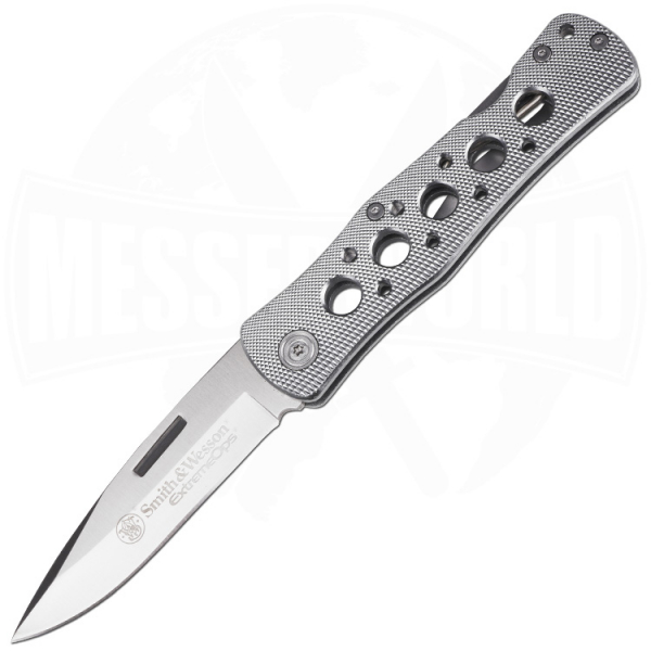 Smith & Wesson Extreme Ops Silver Two Handed Opening CK6AEU