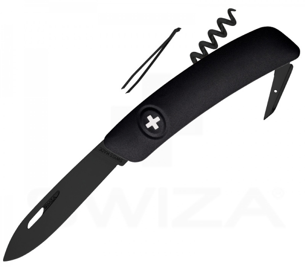 Swiza pocket knife model D01 all black