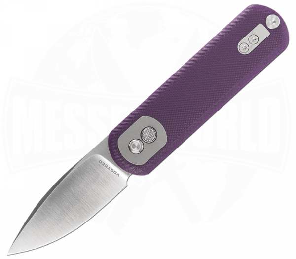 Vosteed Corgi Pup Purple G10 S35VN A0724