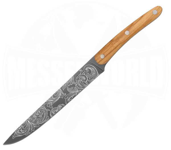 Deejo Tranchiermesser Olivenholz Floréal 